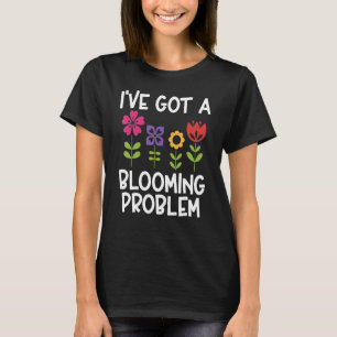 Gartenbau blühende Blumen T-Shirt