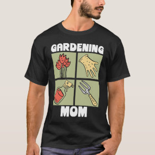 Gartenbau-Mama Pflanze Sukkulenten-Gärtner Muttert T-Shirt