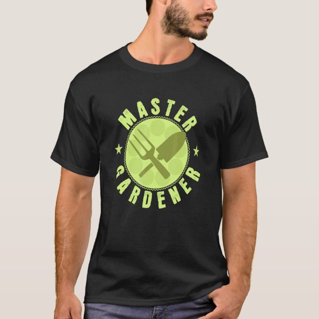 Gartenbau Master Gardener T-Shirt (Vorderseite)