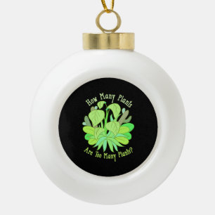 Gartenbau Pflanze Lover Geschenke Keramik Kugel-Ornament