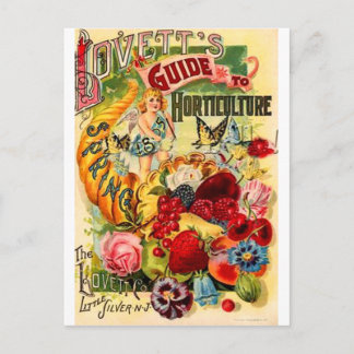 Gartenbau Postkarte