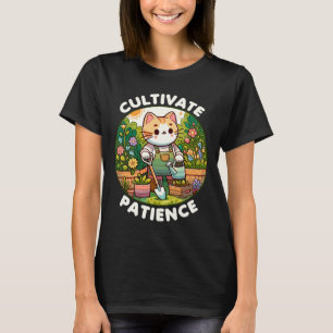Gartenbau Sarcastic Cat Garening T-Shirt