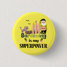 Gartenbau Supermacht, Niedlicher Gärtner Button