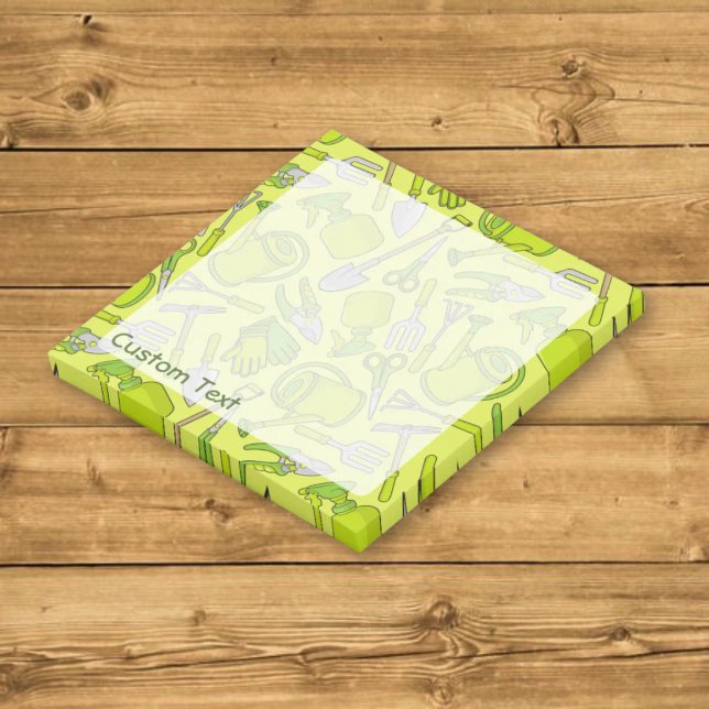 Gartenbau-Symbole Post-it Klebezettel (Von Creator hochgeladen)