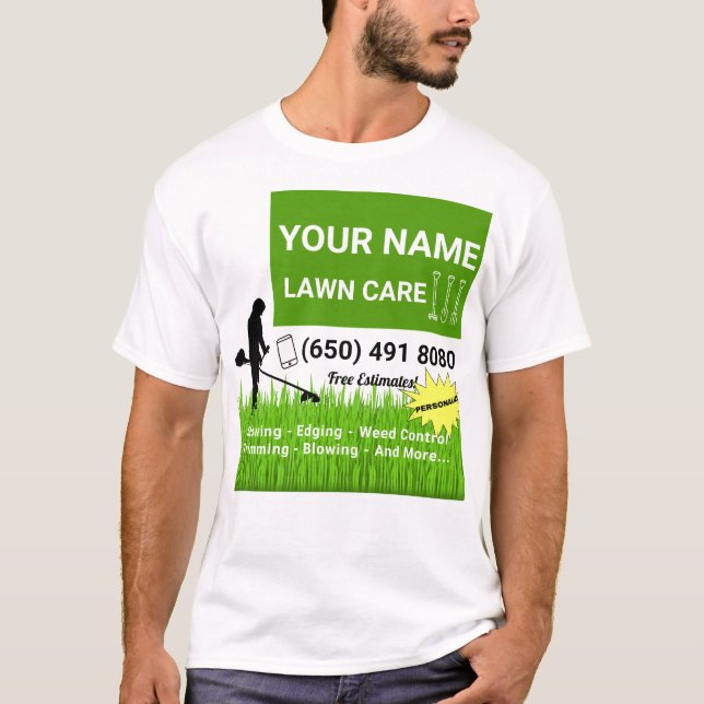 Gartenbau T-Shirt (Vorderseite)