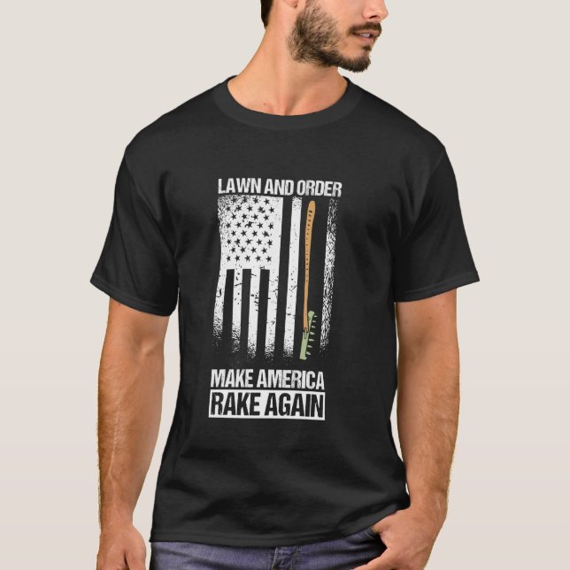 Gartenbau und Gartenbau T-Shirt (Vorderseite)
