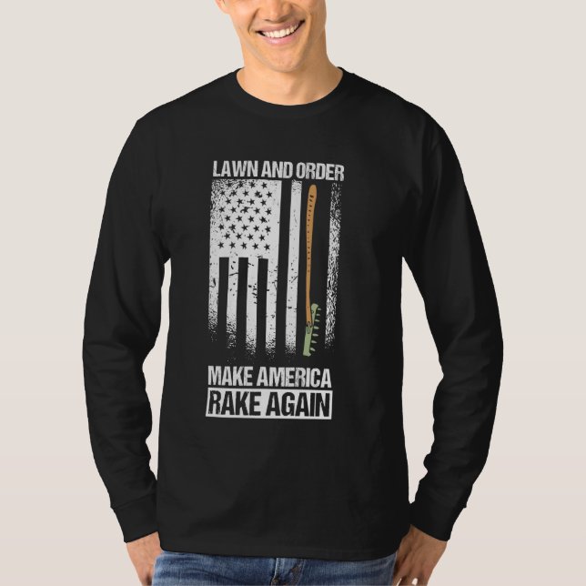 Gartenbau und Gartenbau T-Shirt (Vorderseite)