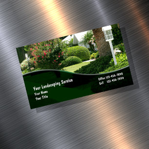 Gartenbau Visitenkartenmagneten Magnetische Visitenkarte