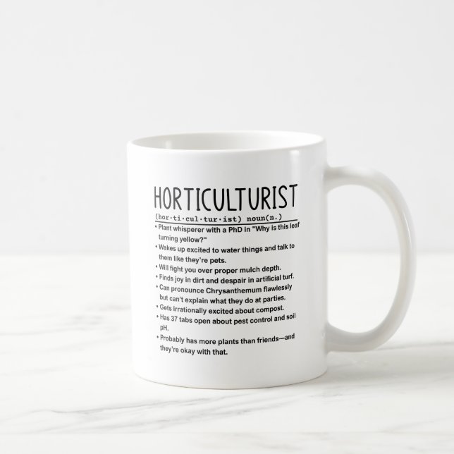 Gartenbauer Kaffeetasse (Rechts)