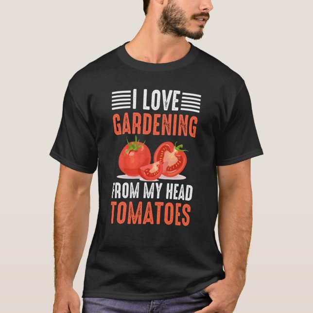 Gartenbauer Sprichwort I Liebe Gartenarbeit von me T-Shirt (Vorderseite)