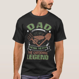 Gartenbauer Vater für Vater T-Shirt