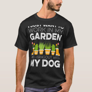 Gartenbauhund Garten Hauseigentümer Pflanze 1 T-Shirt