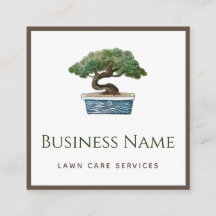 Gartenbaum mit Wasserfarben