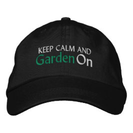 Gartenbestickter Baseballhut Bestickte Baseballkappe