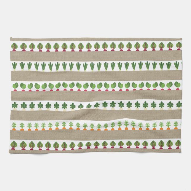 Gartenbetten Küchentücher (Horizontal)