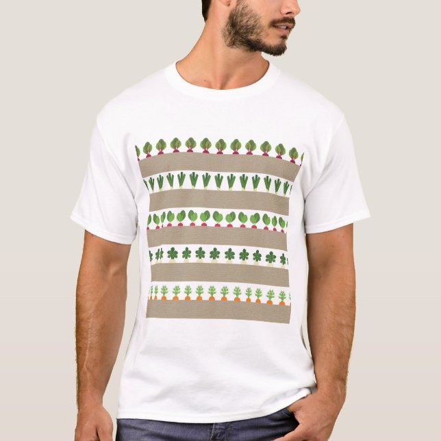 Gartenbetten T-Shirt (Vorderseite)