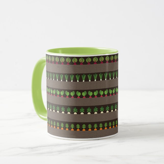 Gartenbetten Tasse (Vorderseite Links)