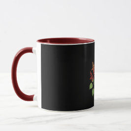 Gartenblume - Scharlachroter Salbei Tasse