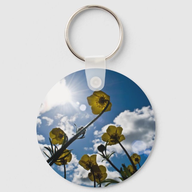 GARTENBLUME SCHLÜSSELANHÄNGER (Vorderseite)