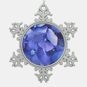 GARTENBLUME SCHNEEFLOCKEN Zinn-Ornament