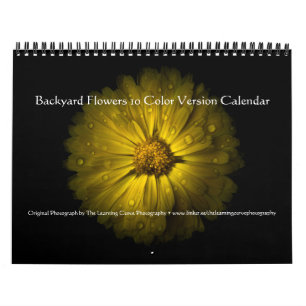 Gartenblumen 10 Farbversion Kalender