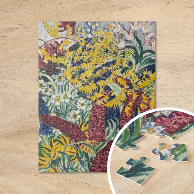 Gartenblumen | August Babberger Puzzle (Von Creator hochgeladen)