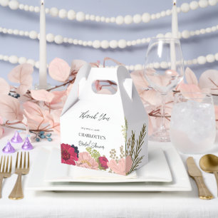 Gartenblumen Brautparty Dankeschön Geschenk Geschenkschachtel