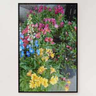 Gartenblumenstrauß-Puzzle Puzzle