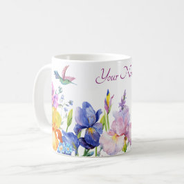 Gartenblüte Lila Blume Kaffeetasse