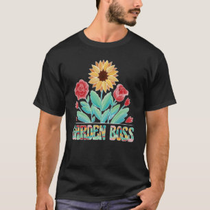 Gartenboss Gärtner Gartenarbeit T-Shirt