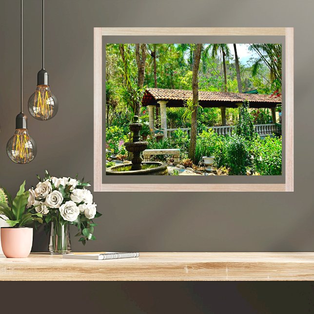 Gartenbrücke Puerto Vallarta Poster (Von Creator hochgeladen)