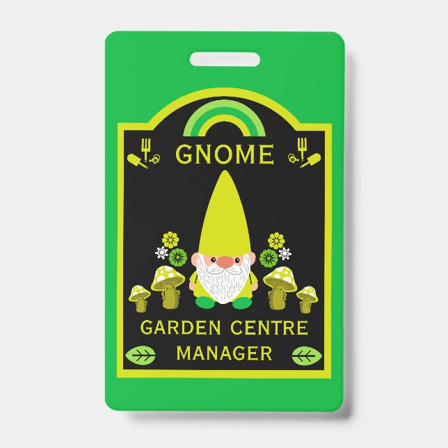 Gartencenter Gnome Ausweis (Vorderseite)