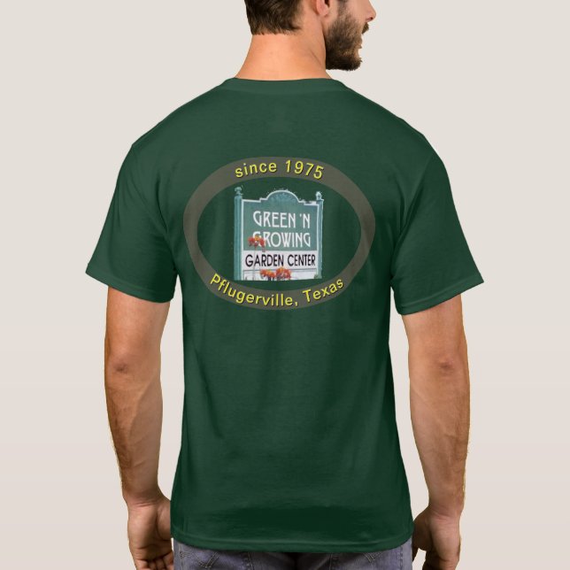 Gartencenter T - Shirt (Rückseite)
