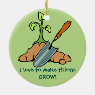 Gartendekoration Keramikornament