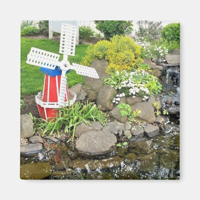 Gartendekoration Magnet (Vorne)