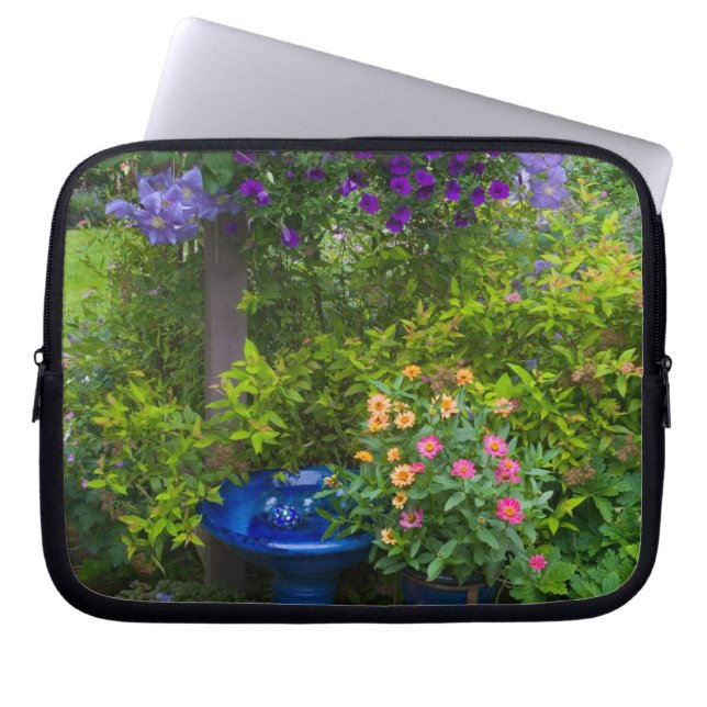 Gartendesigns in unserem Garten Sammamish, 2 Laptopschutzhülle (Vorderseite)