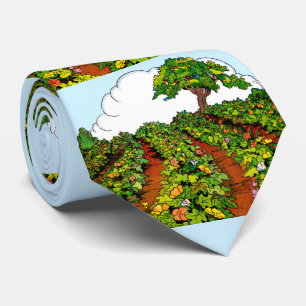 Gartendruck Krawatte