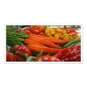 Gartenernte Gemüse Fotodruck