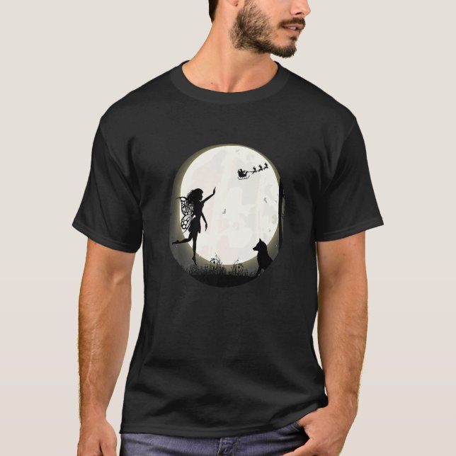 Gartenfee für Weihnachten T-Shirt (Vorderseite)
