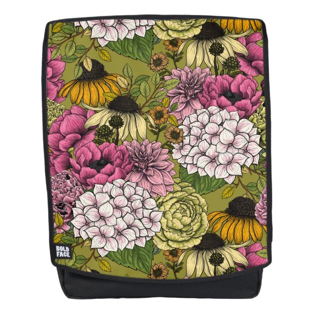 Gartenfloralen 2 rucksack (Vorderseite)