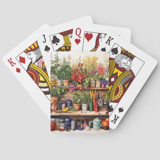 Gartenfreude Spielkarten (Rückseite)