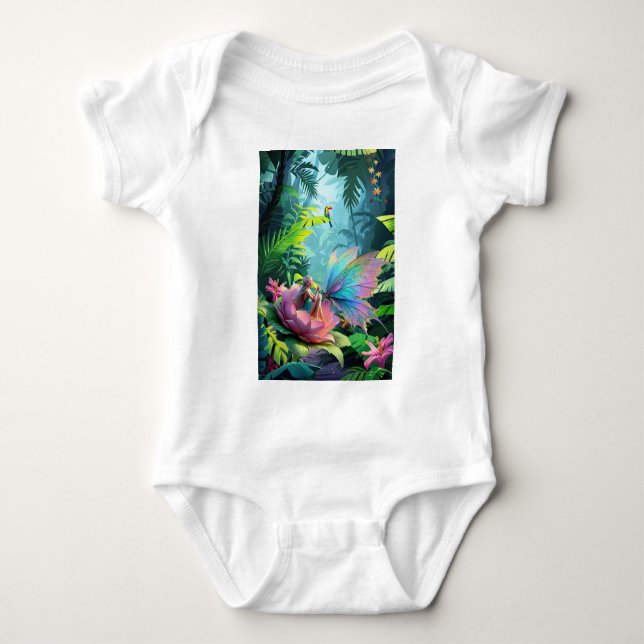 Gartenfreunde Baby Strampler (Vorderseite)