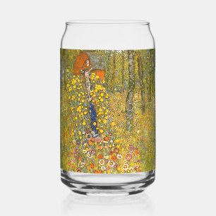 Gartengarten Gustav Klimt mit Crucifix Dosenglas