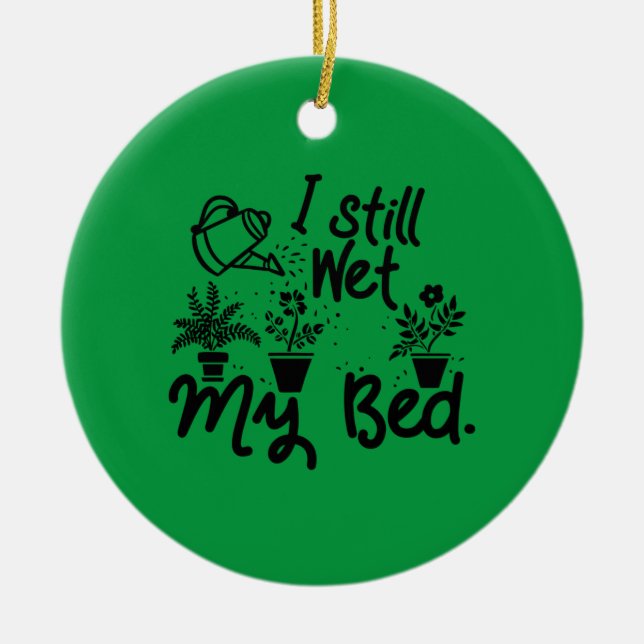 Gartengarten Keramik Ornament (Vorne)