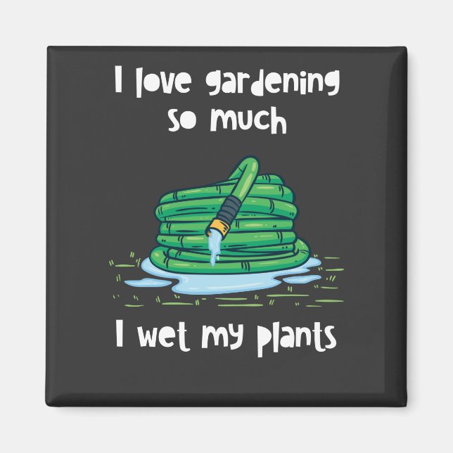 Gartengartengeschenk Magnet (Vorne)