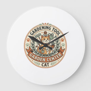 Gartengerät Garten Center Katze Gartengerät Ga Große Wanduhr
