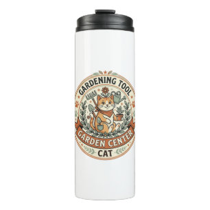 Gartengerät Garten Center Katze Gartengerät Ga Thermosbecher