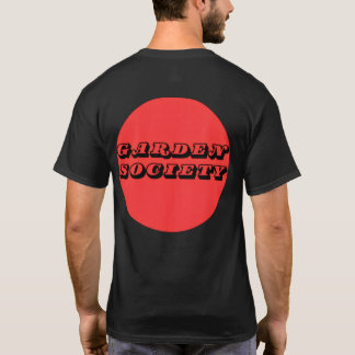 Gartengesellschaft - Rotes Logo T-Shirt