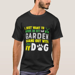 Gartengestalter Hund Für großartige Gärtner T-Shirt