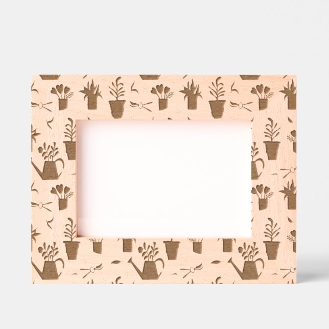 Gartengestaltung Geätzte Rahmen (Vorderseite)